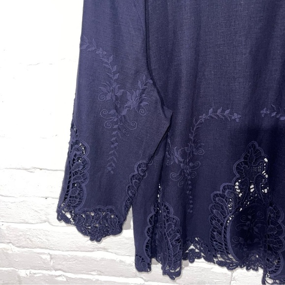 Cynthia Rowley Blouse 1X - Picture 3 of 6